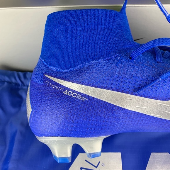 Nike Mercurial Superfly 6 Elite FG Blue Cleats - Picture 8 of 8
